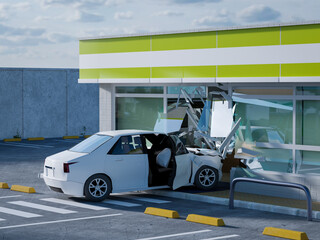 ペダルの踏み間違い事故