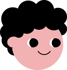 Cartoon Boy Face Icon