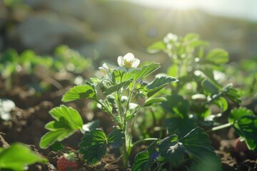 Detailed close up shot of a plant, perfect for botanical references