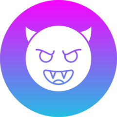 Obraz premium Devil Icon