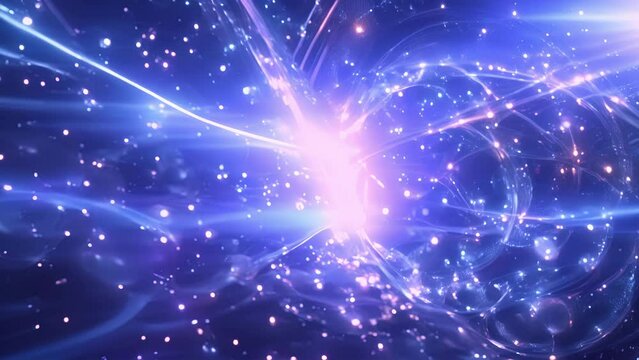 The Higgs field invisible to the eye is made tangible by the movements of the particles as they skate across it.