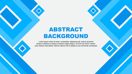 Abstract Background Design Template. Abstract Banner Wallpaper Vector Illustration. Abstract Cyan Cartoon
