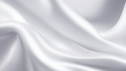 Obraz premium Luxury White satin smooth fabric background
