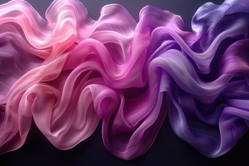 Obraz premium abstract color fabric floating background wallpaper design imagesabstract color fabric floating background wallpaper design images