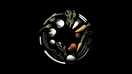 Sustainable Farm Produce: Fresh and Pure - logo