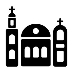 A glyph icon of st macarius monastery