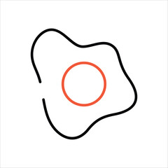 Sunny Side Up vector icon