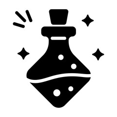 Download this glyph icon of sacred water 