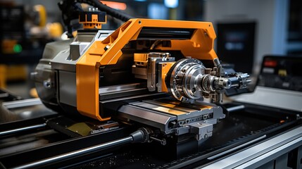 Modern cnc lathes in the metalworking industry