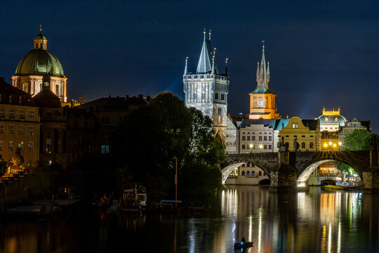 Charles Bridge, Prague, night
