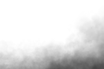 PNG smoke overlay effect on transparent background