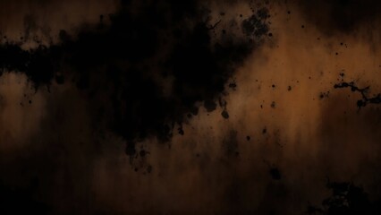 Black and Brown abstract dirty grunge background