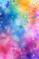 Multicolored watercolor background