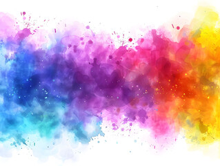 Multicolored watercolor background