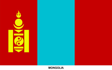Flag of MONGOLIA, MONGOLIA national flag