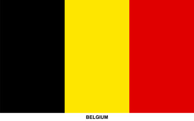 Flag of BELGIUM , BELGIUM national flag