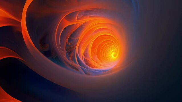 A spiral of intertwined lines seems to shift and morph before the viewers eyes representing the everchanging and mysterious nature of quantum knots.