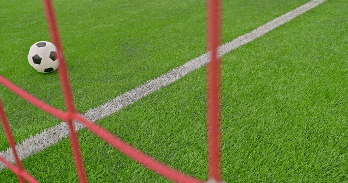 Soccer field impressions - Just made it! - Slow-mo