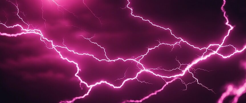 pink lightning wallpaper