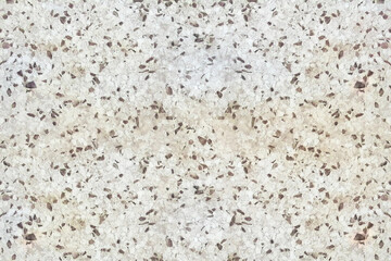 Old Terrazzo texture seamless with black and white stones, horizontal view.