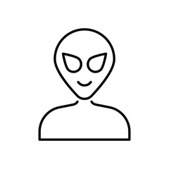 Alien vector icon