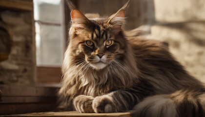 Obraz premium close up of cat