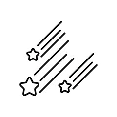 Shooting Star vector icon