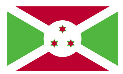 Flagge - Burindi