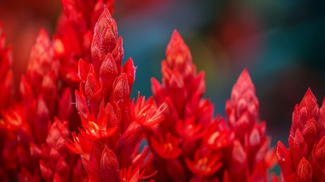 In the design space, there is a red flower background, a rampaging anigozanthos, and roy slaven attacking