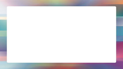 Blank Paper Border Design: An abstract vector frame illustration, ideal for business presentations and empty paper layouts.