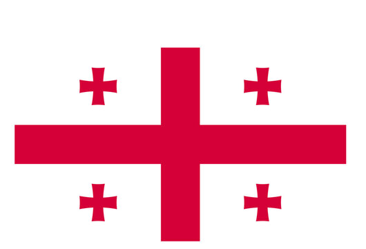 Flagge - Georgien