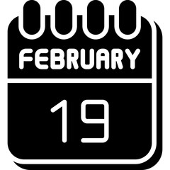 19  February Icon