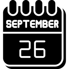 26  September Icon