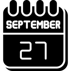 27  September Icon