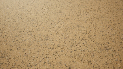 Concept or conceptual brown background of ground dirt texture.  3d illustration metaphor for nature, countryside, construction, agriculture, environment and ecology