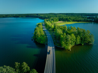 Exploring the Nordic Majesty: Mercedes Sprinter Camper Van Journeying Through Sweden's Summer Splendor