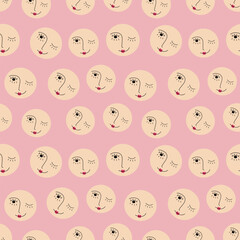 Continuous background, repeatable texture. Colored seamless pattern.