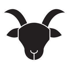 Obraz premium goat icon