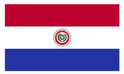 Flagge - Paraguay