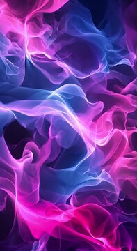 Blue and purple abstract smoke