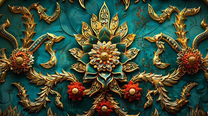 Elegance in Tradition: The Art of Thai Pattern Design