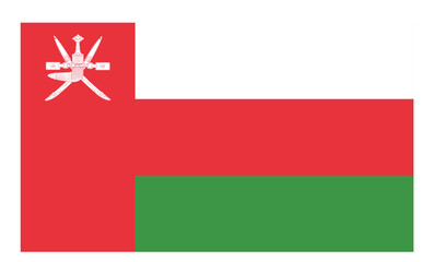 Flagge - Oman