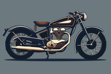 a motorcycle with a grey background