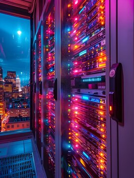 StateoftheArt Technology A Thoroughly Organized and Equipped Modern Server Room