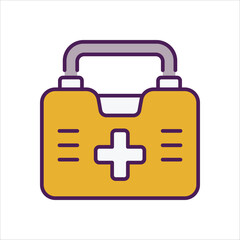 Obraz premium First Aid Kit vector icon