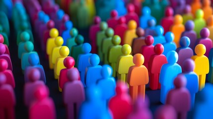 Rainbow Society: Embracing Racial and Family Diversity, Celebrating LGBTQ+ Equality – A Colorful Depiction of Inclusive Lives