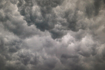 The texture of the stormy sky, Dark Clouds Big Storm