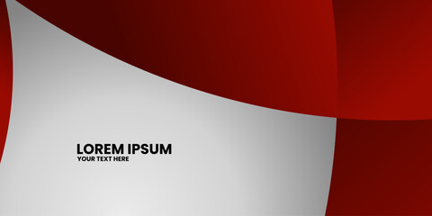 A red and white background with the words written in black. The image is meant to convey a sense of creativity and freedom, as the red and white colors are bold and eye-catching © Thoha Firdaus