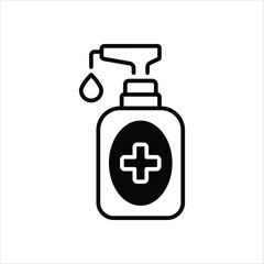 Antiseptic vector icon