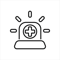 Emergency vector icon